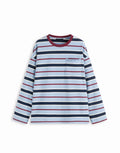 100% Cotton Stripe Oversized Tee