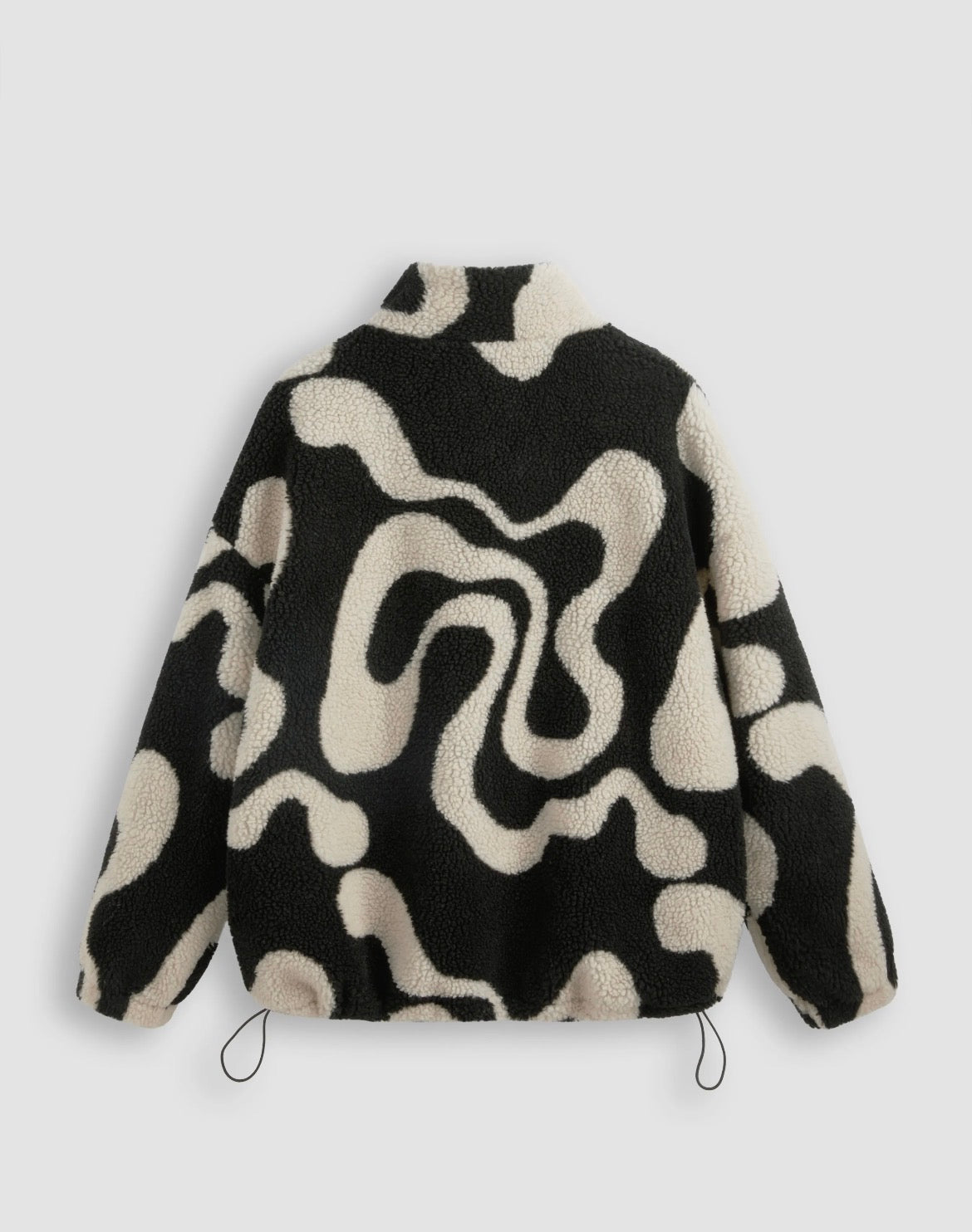 Printed Zip Up Jacket