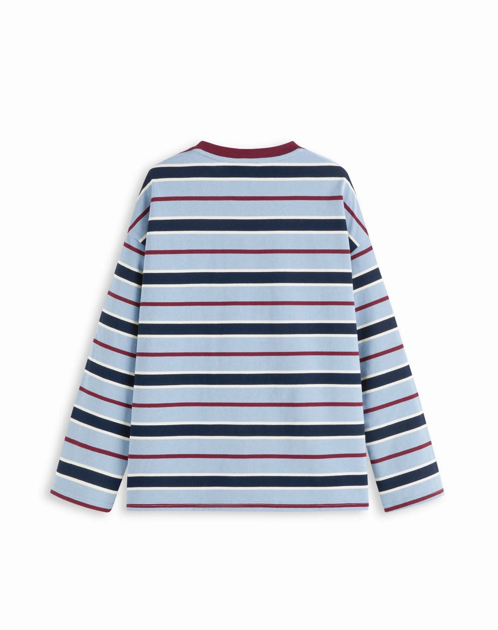 100% Cotton Stripe Oversized Tee