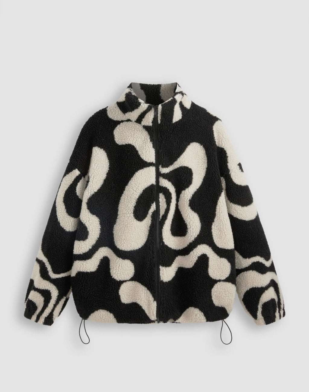 Printed Zip Up Jacket