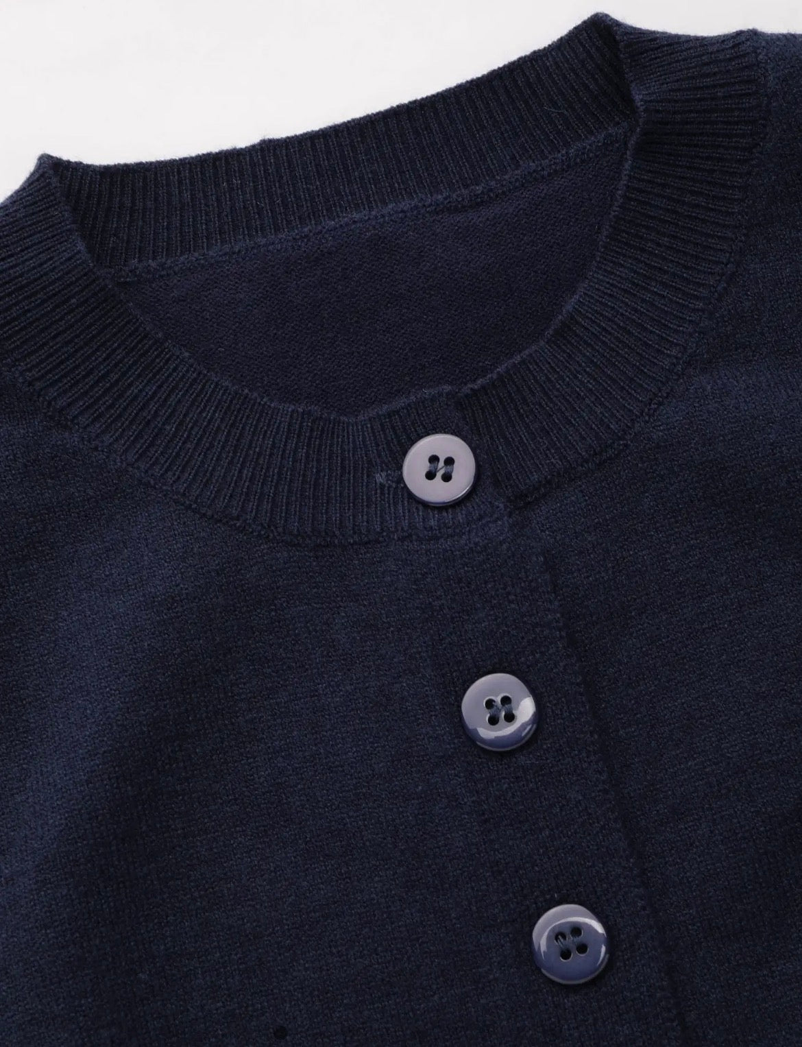 Knit Round Neckline Button Up Tank Top