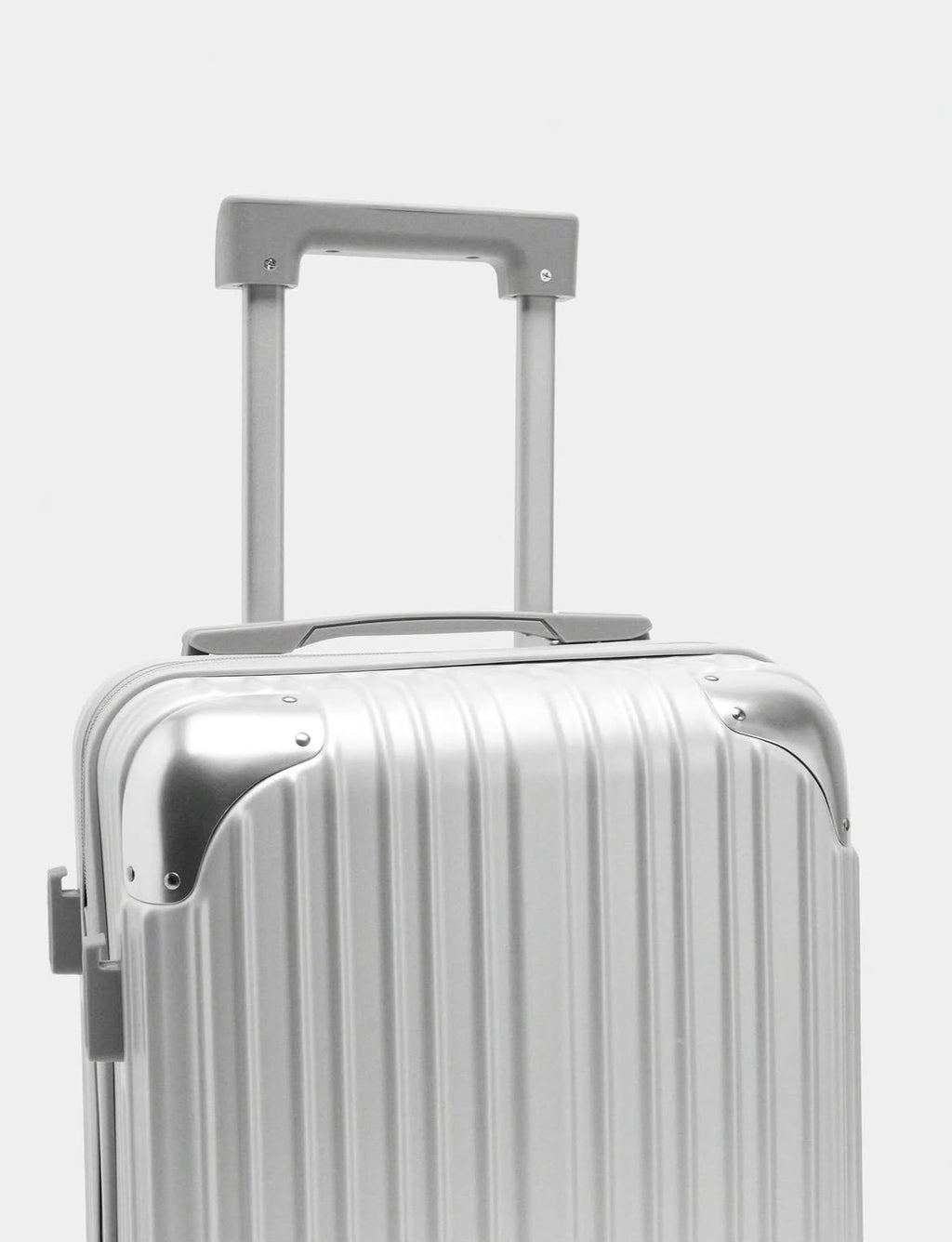 Valise à roulettes avec rayures S