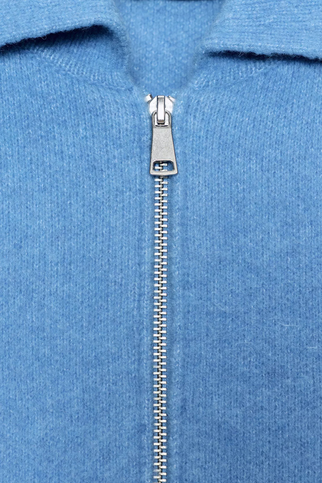 Gilet En Maille Avec Fermeture Éclair