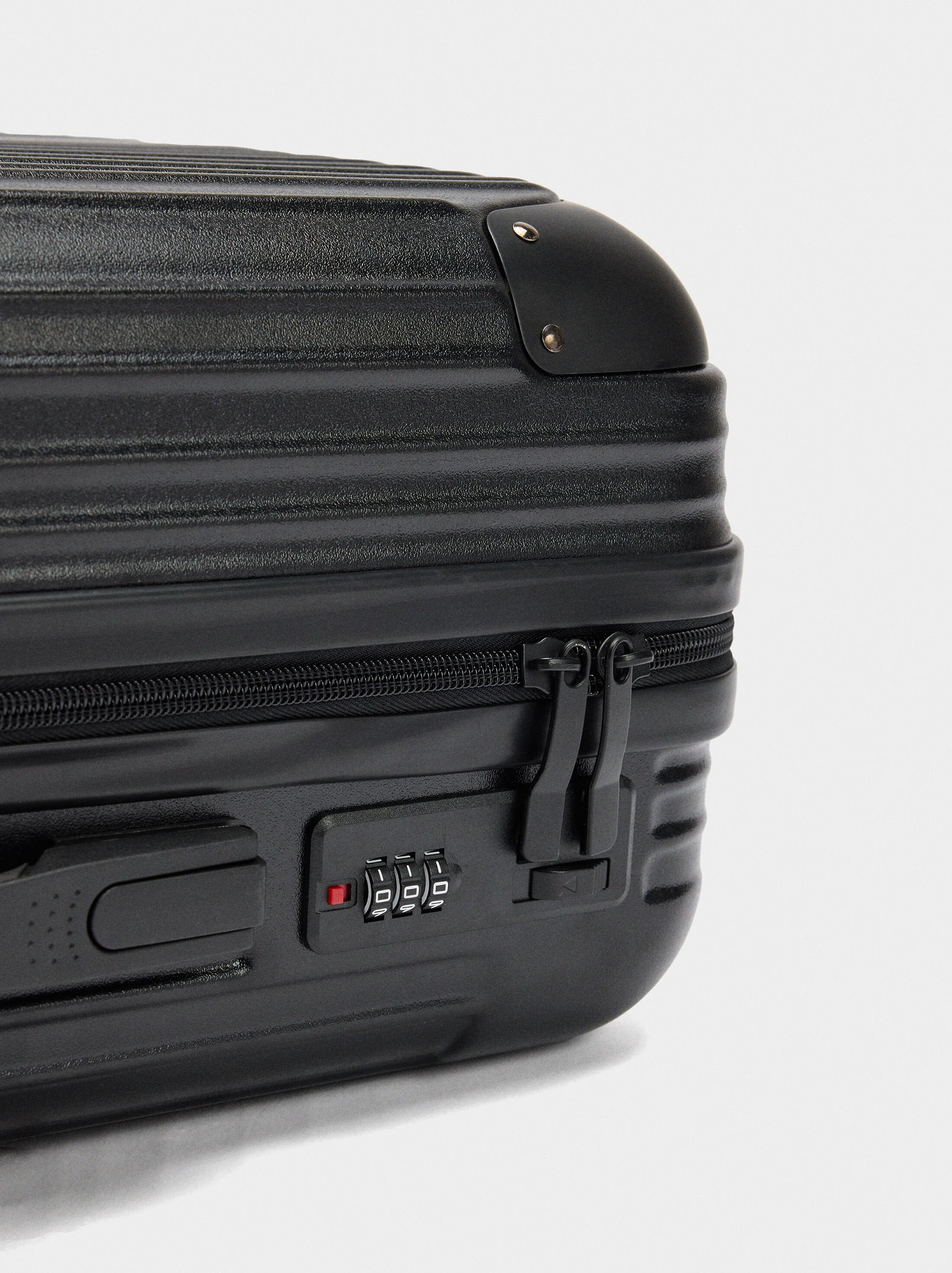 Valise À Roulettes Avec Texture