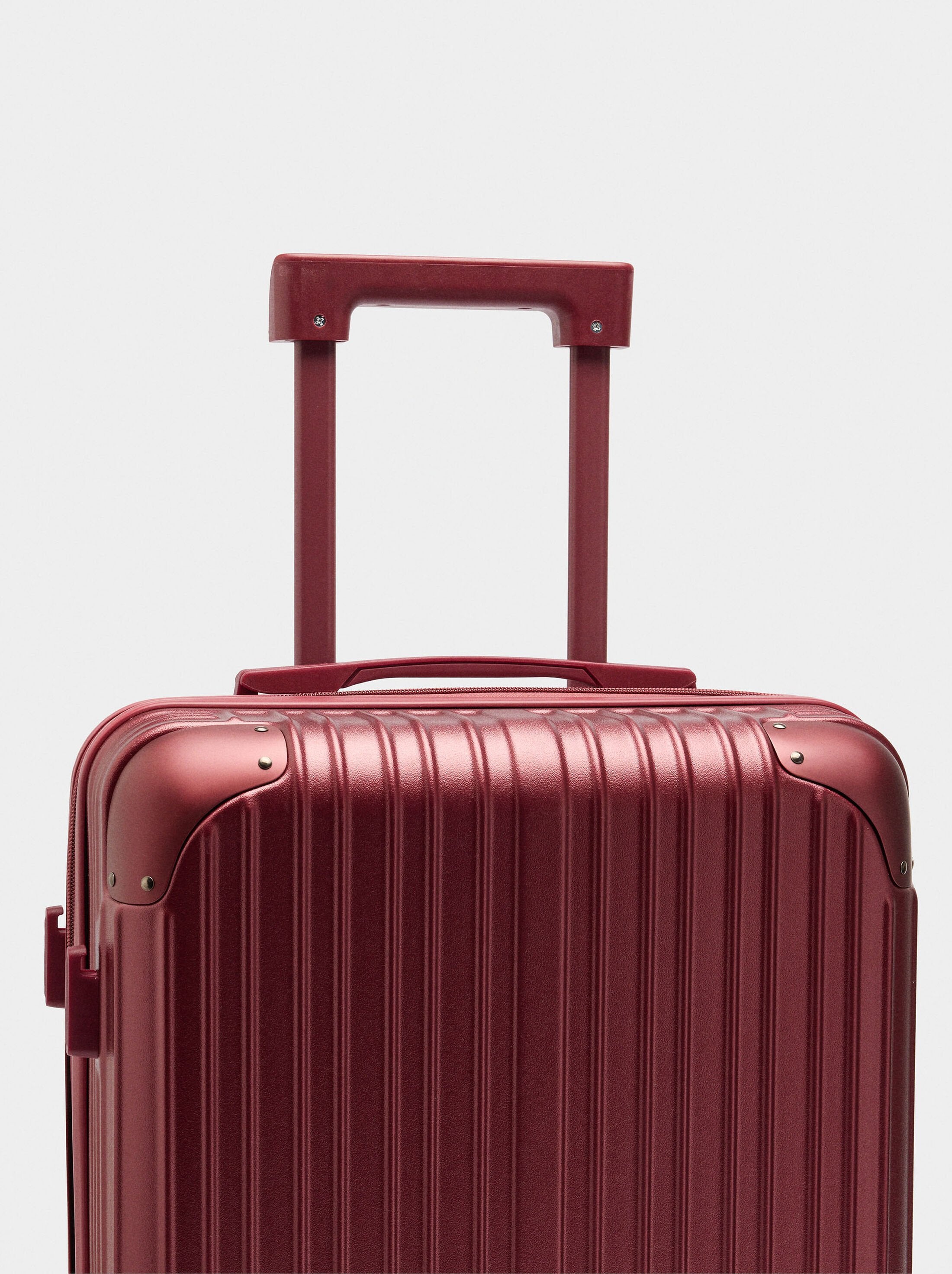 Valise À Roulettes avec Texture