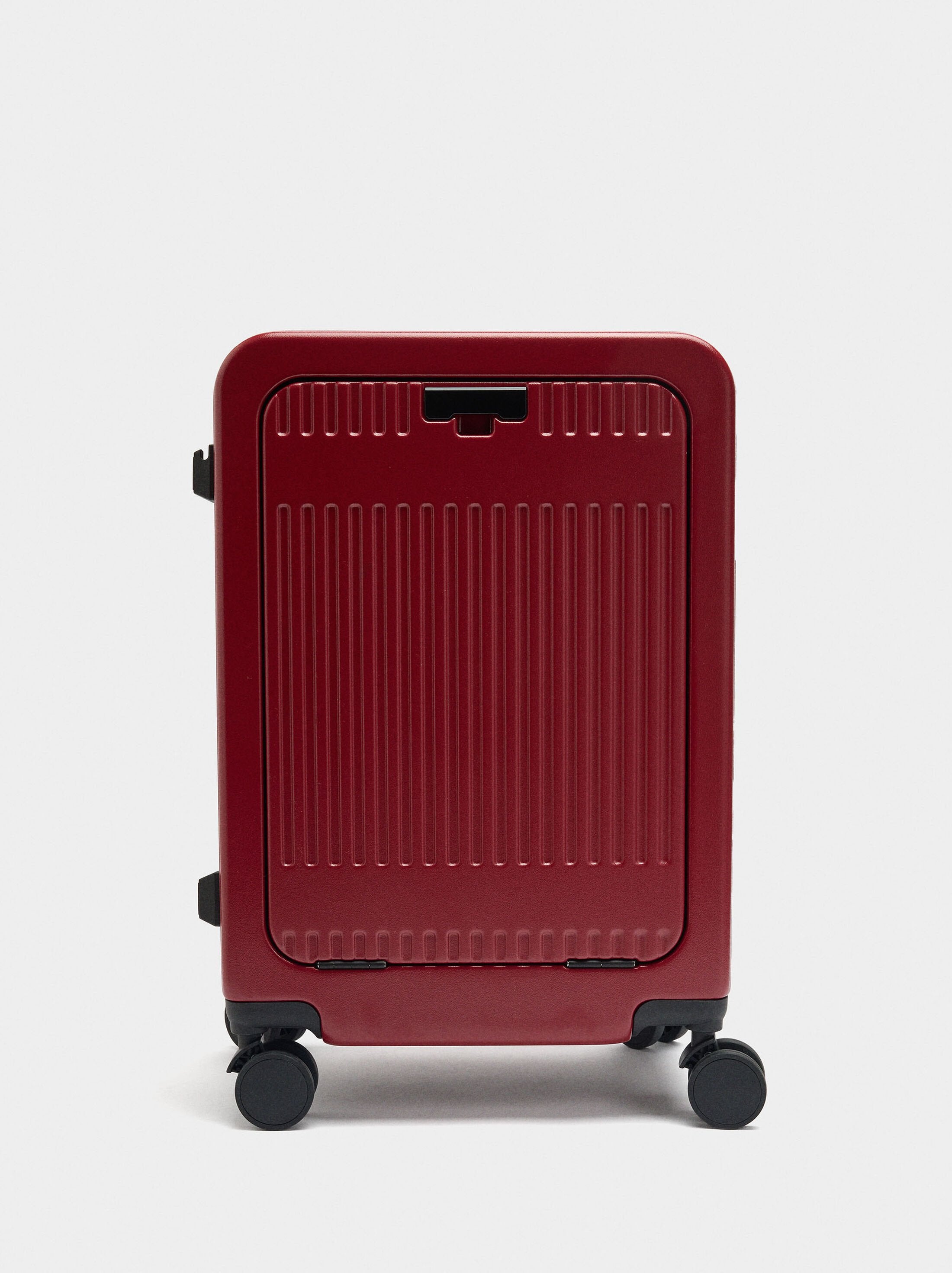 Valise À Roulettes Avec Texture