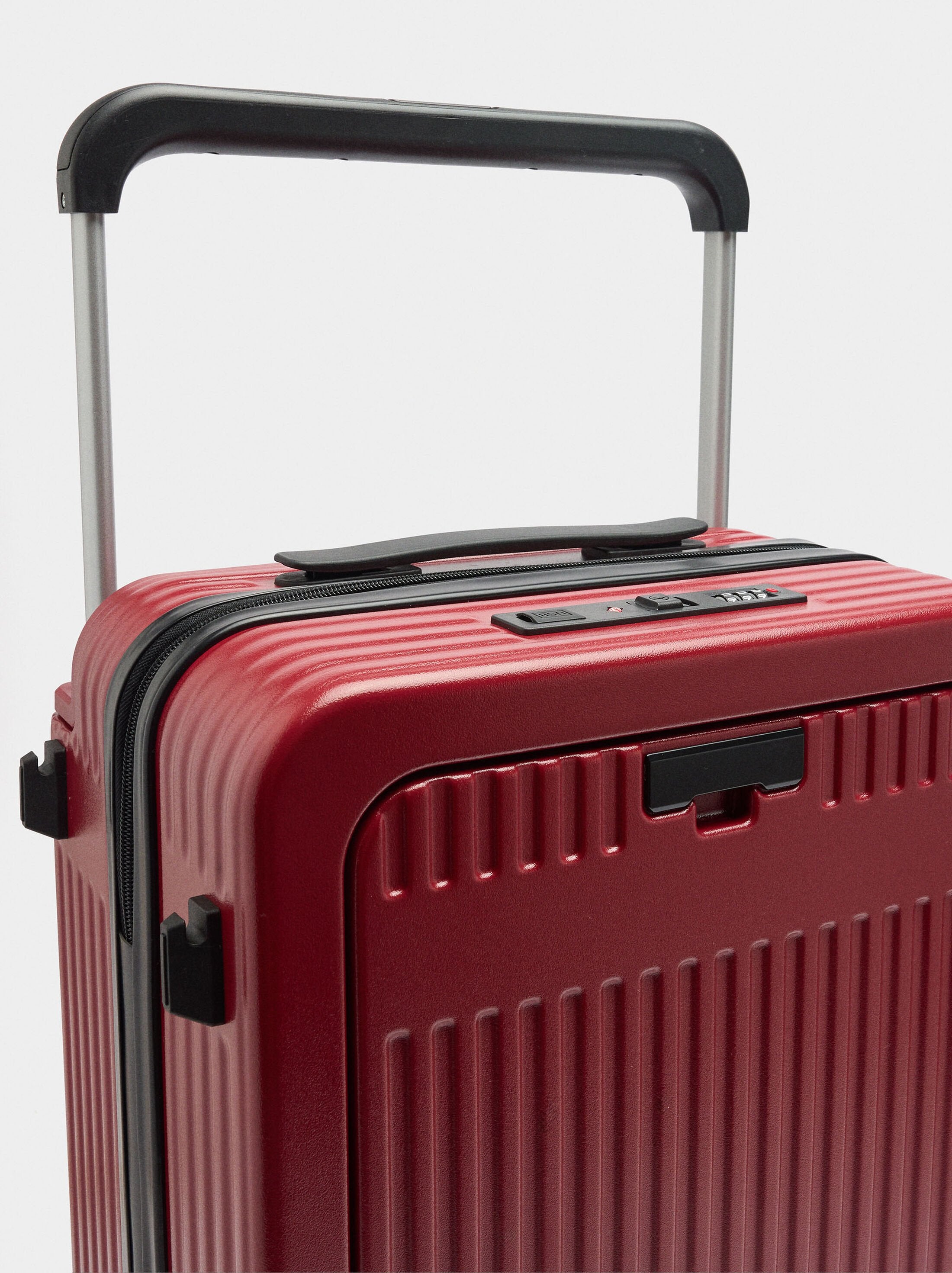 Valise À Roulettes Avec Texture