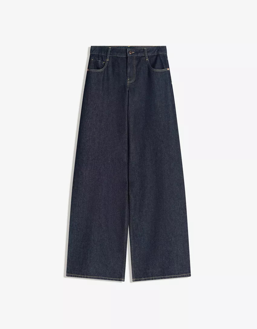Jeans Wide Leg Taille Basse