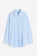 Chemise En Coton Oversize - Femme